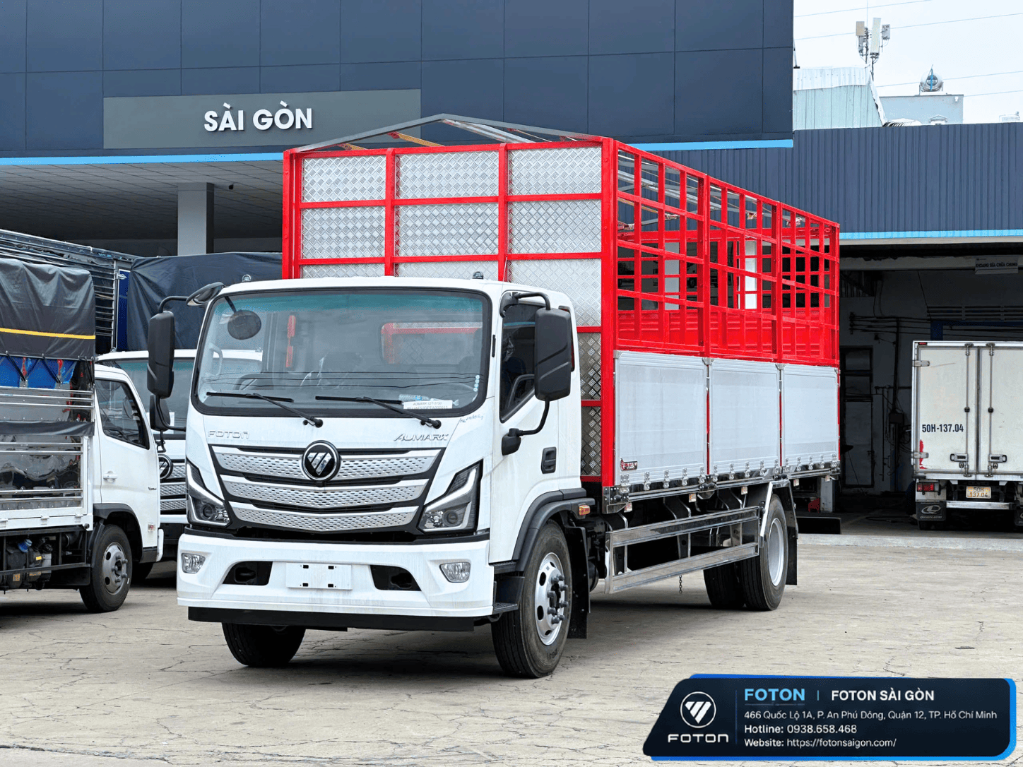 FOTON AUMARK TẢI 9 TẤN THÙNG DÀI 7.4M